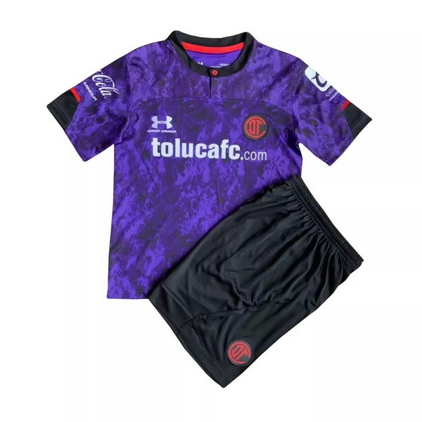 Maglia Toluca Third Bambino 21/22 Porpora